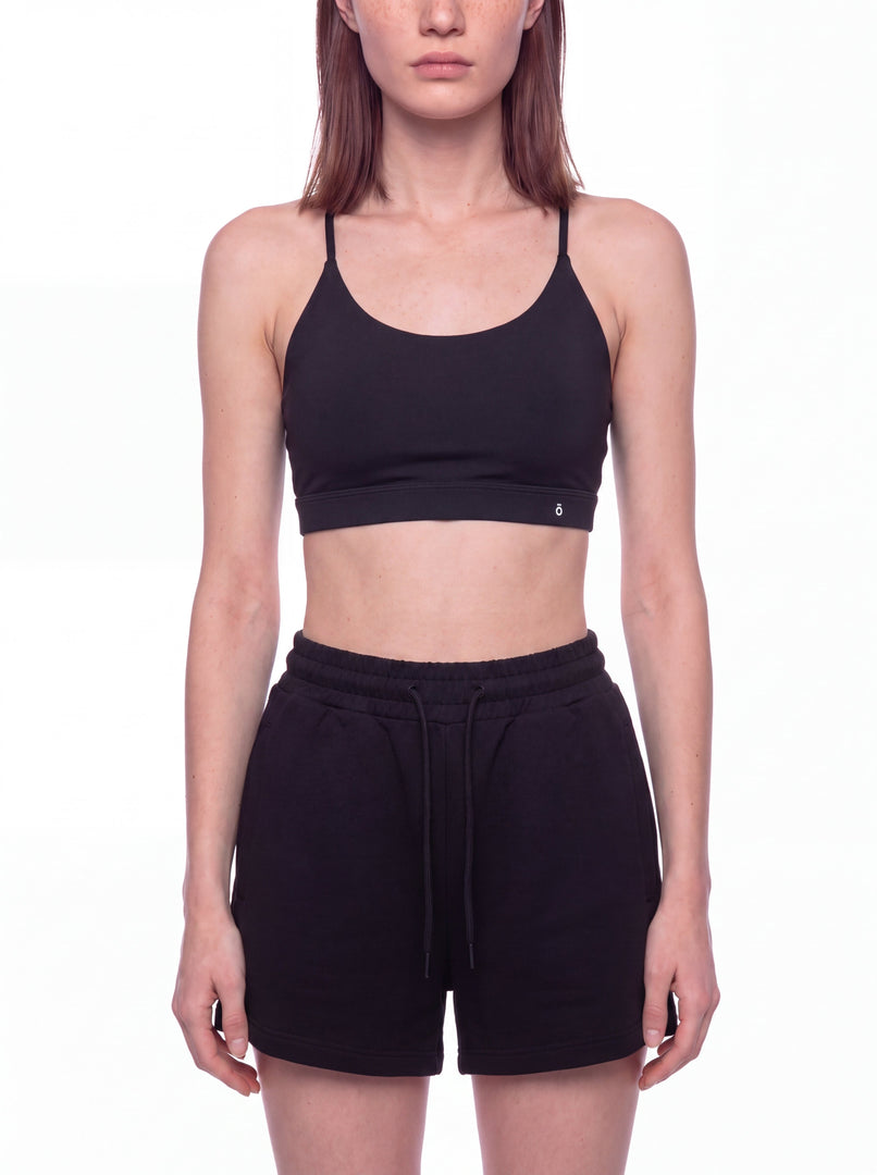 Junia Yoga Block Sports Bra - In Black