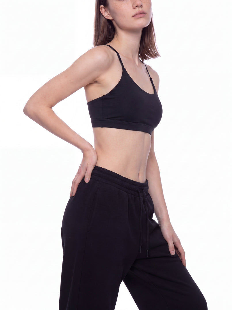 Junia Yoga Block Sports Bra - In Black