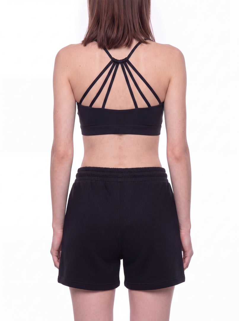 Junia Yoga Block Sports Bra - In Black