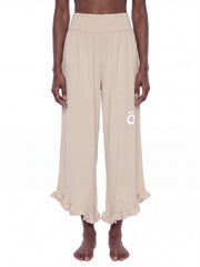 Aurora Ruched Wide Leg Pants