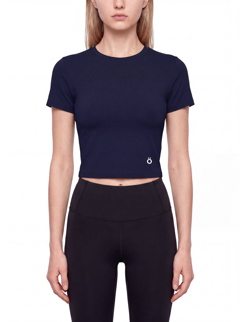 Augusta Performance Crop T-Shirt - Dark colors