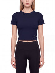 Augusta Performance Crop T-Shirt - Dark colors