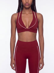 Victoria Halter Neck Yoga Sports Bra