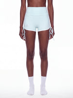 Load image into Gallery viewer, Delia Block High Waisted Yoga Shorts
