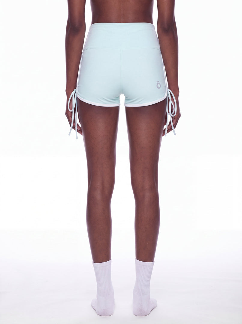 Delia Block High Waisted Yoga Shorts