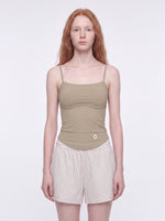 Load image into Gallery viewer, Nona Ruched Yoga Tank Top
