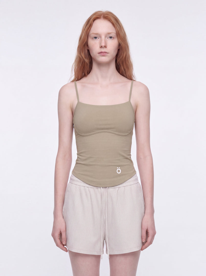 Nona Ruched Yoga Tank Top