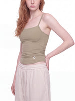 Load image into Gallery viewer, Nona Ruched Yoga Tank Top
