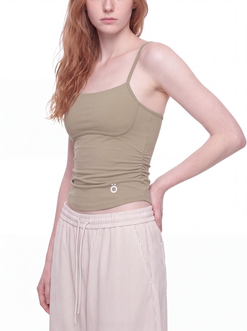 Nona Ruched Yoga Tank Top