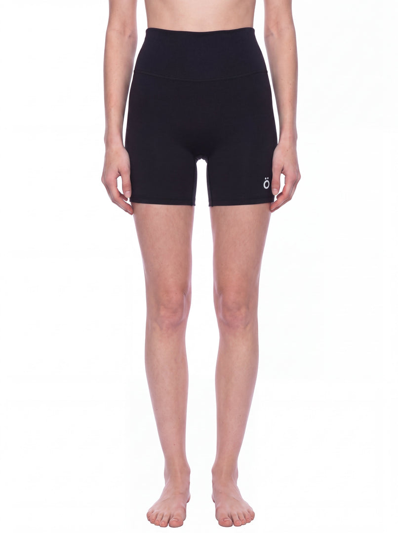 Antonia High Waisted Yoga Biker Shorts - Dark Colors