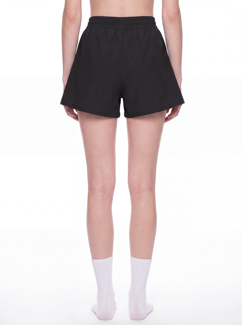 Secunda Ruched Yoga Shorts - Dark Colors