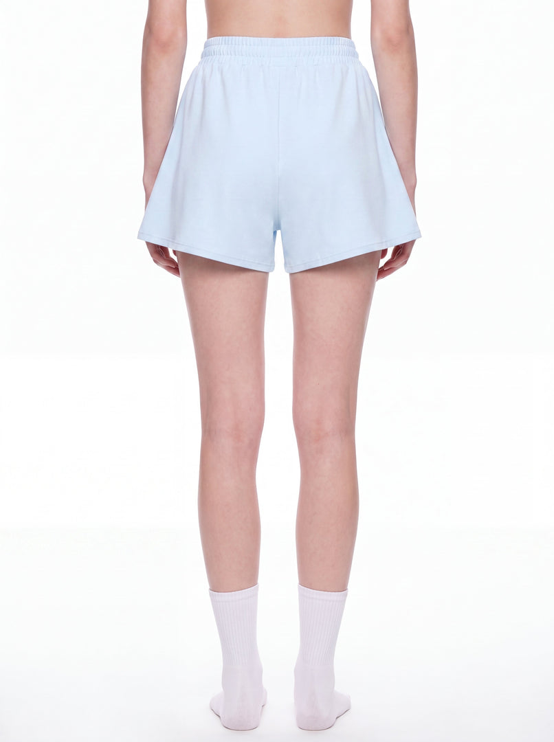 Secunda Ruched Yoga Shorts - Light Colors