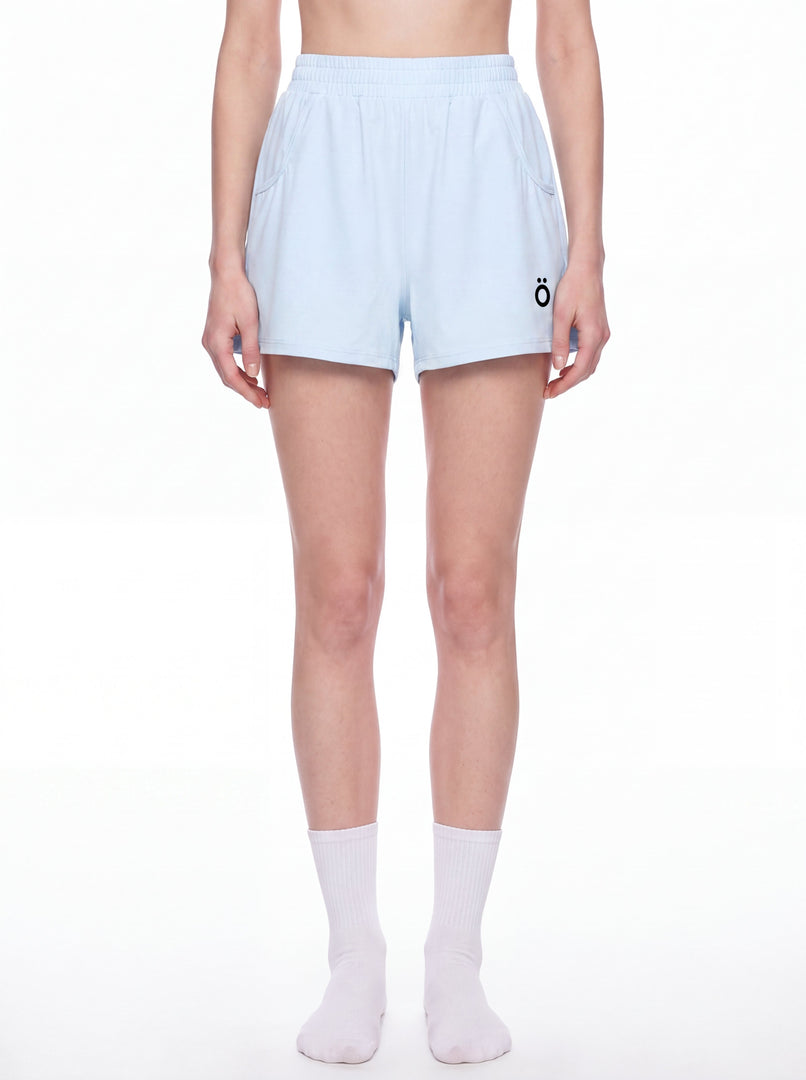 Secunda Ruched Yoga Shorts - Light Colors