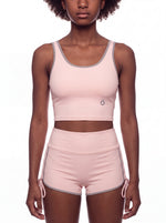 Load image into Gallery viewer, Fulvia Block Yoga Tank Top - In Light Pink

