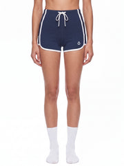 Mira High Rise Color Block Yoga Shorts