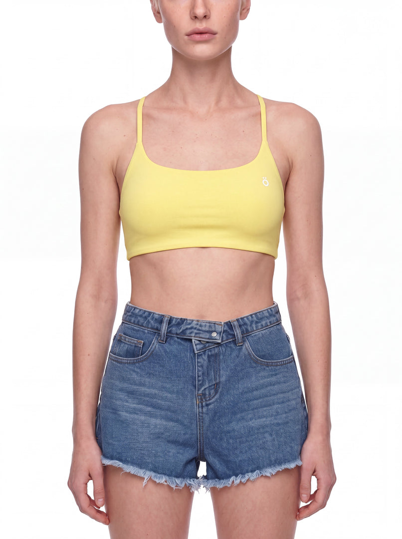 Justina U-Neck Yoga Sports Bra
