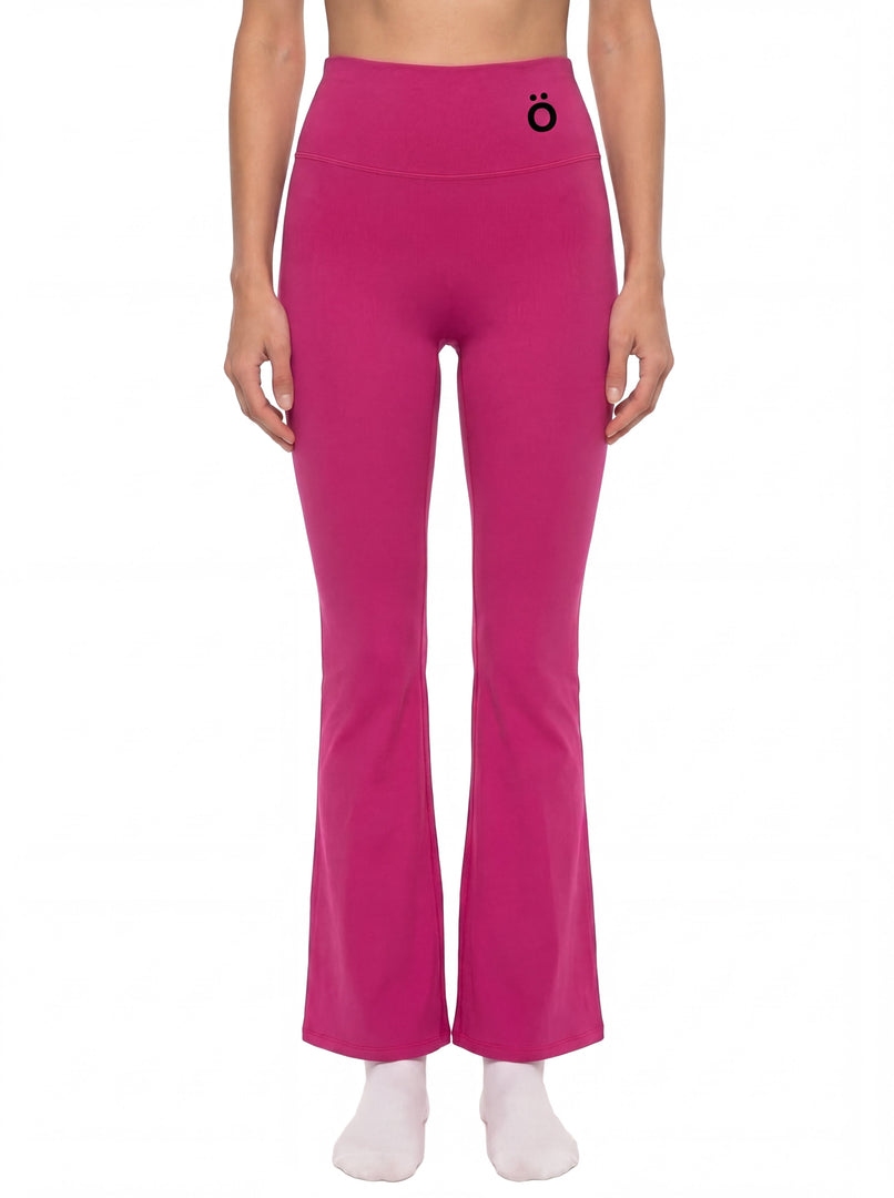 Valentina High-Waisted Flare Leggings - Light Colors