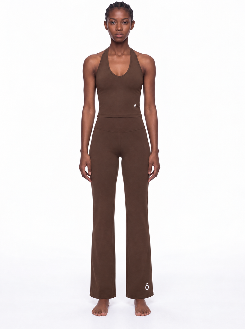Stella + Cornelia V-neck and High Rise Matching Set