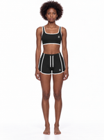 Load image into Gallery viewer, Ella + Mira Block Yoga Bra and Shorts Matching Set
