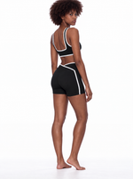 Load image into Gallery viewer, Ella + Mira Block Yoga Bra and Shorts Matching Set
