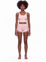 Load image into Gallery viewer, Fulvia + Delia Block Yoga Matching Set - In Light Pink
