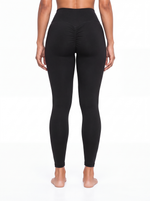Load image into Gallery viewer, Honora High Waisted Yoga Leggings - In Black
