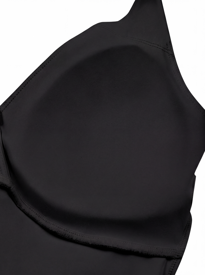Albina + Honora Ruched Top & High Waisted Matching Yoga Set - In Black