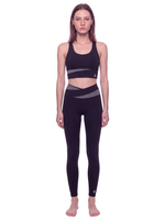Load image into Gallery viewer, Octavia + Juno Block Yoga Matching Set - In Black
