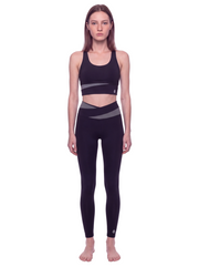 Octavia + Juno Block Yoga Matching Set - In Black