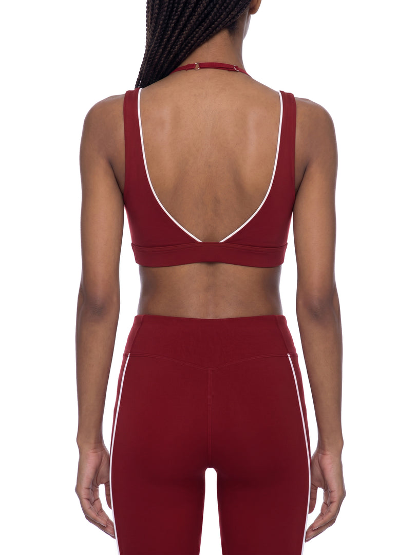 Victoria Halter Neck Yoga Sports Bra