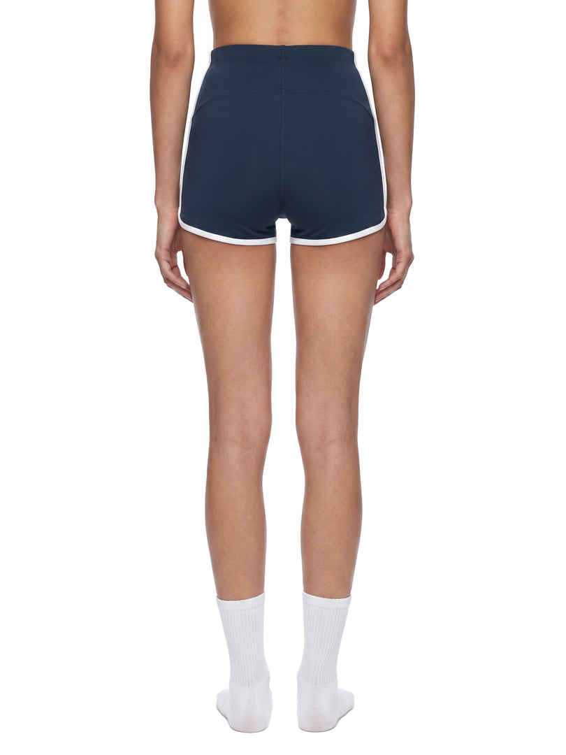 Mira High Rise Color Block Yoga Shorts