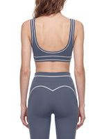 Load image into Gallery viewer, Servilia Topstitching Yoga Sports Bra
