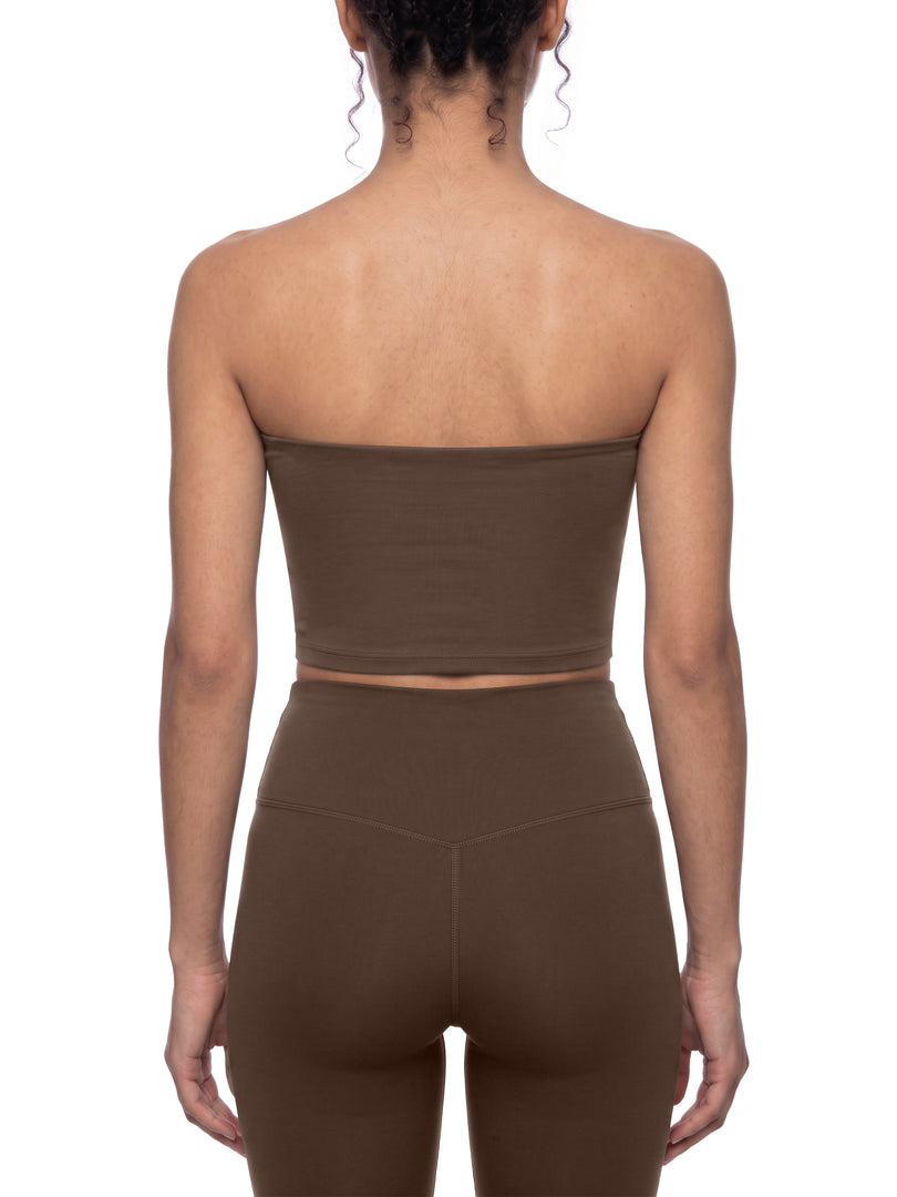 Aelia Yoga Cropped Tube Top