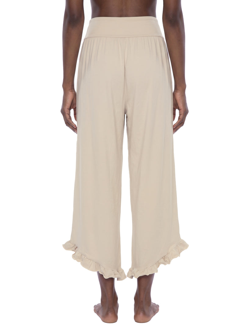Aurora Ruched Wide Leg Pants
