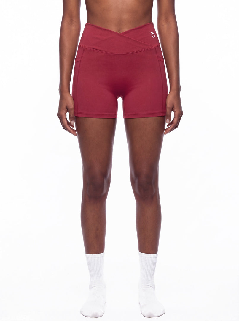 Leona High Rise Pocket Yoga Shorts