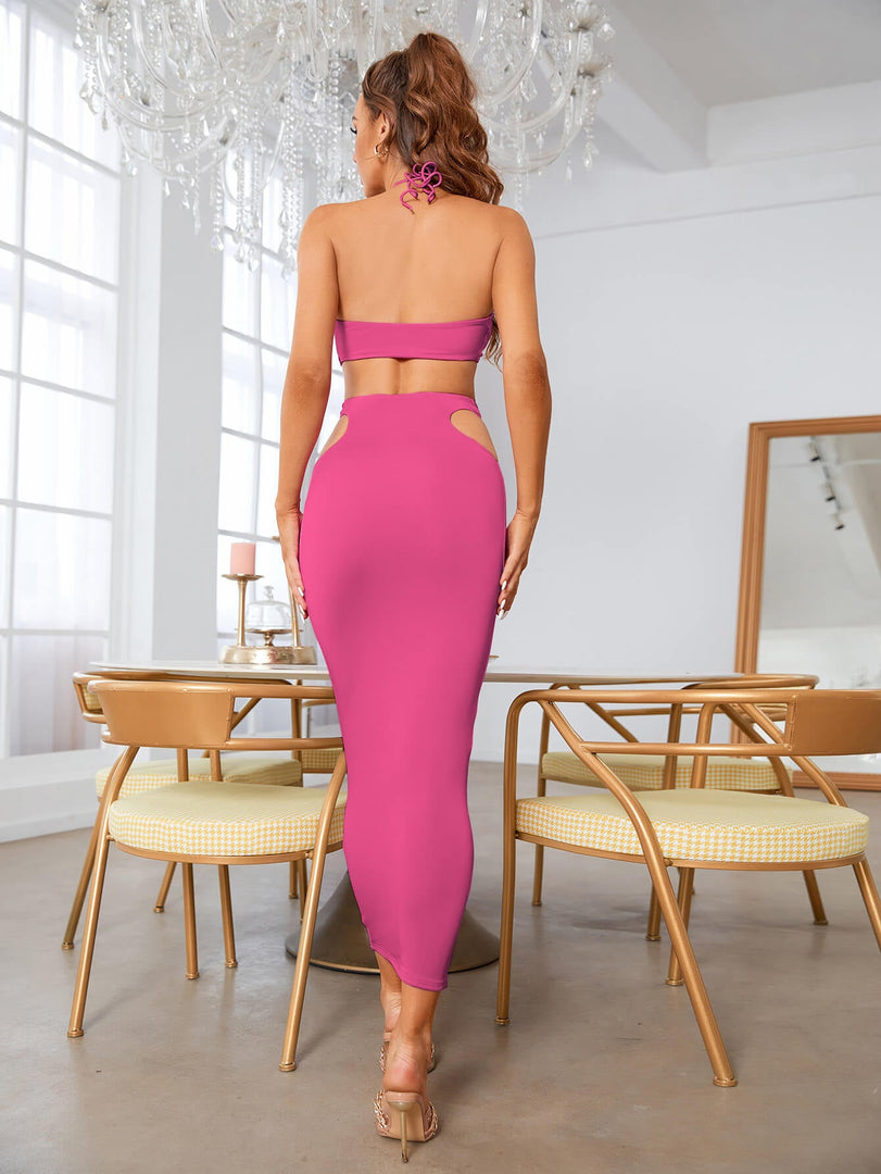 Sleeveless Cut Out Long Bodycon Dress | Prom Dress, Formal Dress