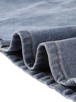 Load image into Gallery viewer, Effortless Denim Skirt for Women with High Waist Midi Straight Slit Casual Jean Style
