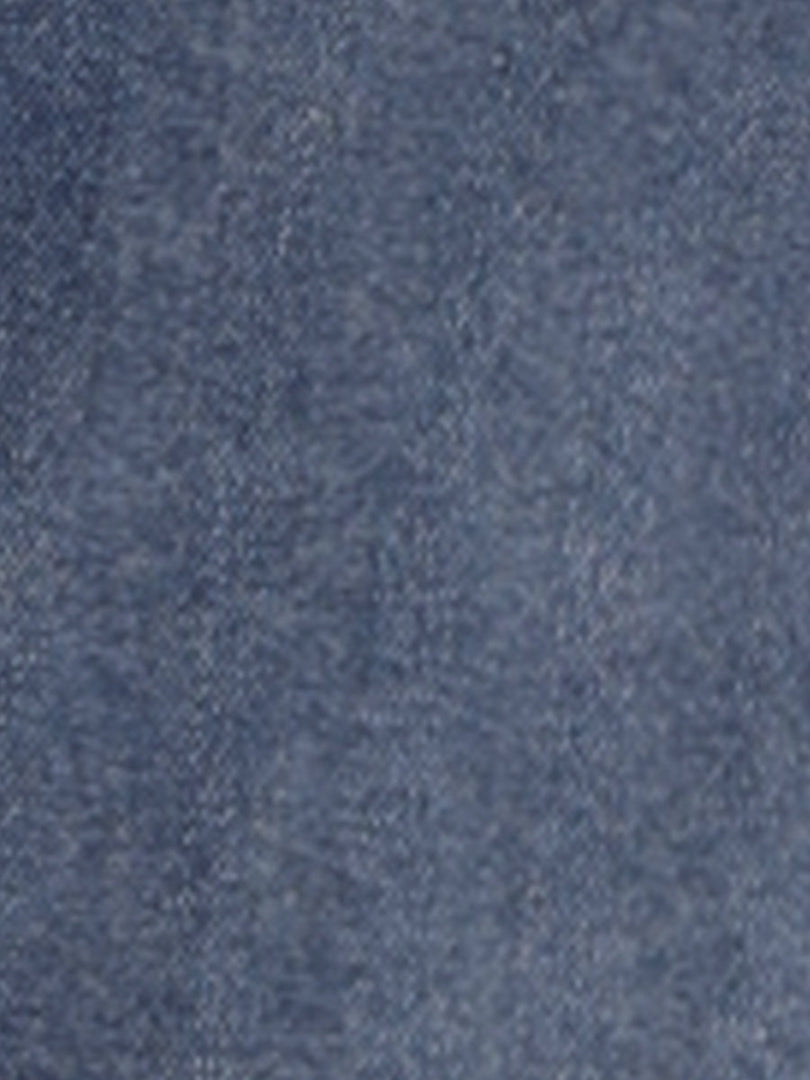 Effortless Denim Skirt for Women with High Waist Midi Straight Slit Casual Jean Style