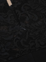 Load image into Gallery viewer, Women's Mother of the Bride Lace Bodycon Dress High Neck Sleeve Style
