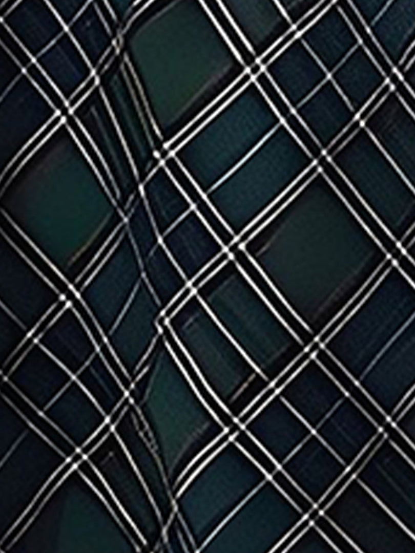 Women's Maxi Skirts Plaid Pockets A-Line Holiday Style