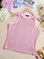 Load image into Gallery viewer, Women's Going Out Top Leopard Print Sleeveless Crew Neck

