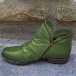 Load image into Gallery viewer, Women's Autumn Leather Ankle Boots
