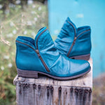 Load image into Gallery viewer, Women's Autumn Leather Ankle Boots
