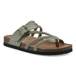 Load image into Gallery viewer, Women's Sandals Braided Strap Buckle Cork Footbed Style
