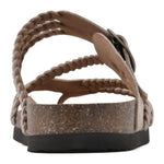 Load image into Gallery viewer, Women's Sandals Braided Strap Buckle Cork Footbed Style
