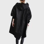 Load image into Gallery viewer, Women's Trench Coat Waterproof Hooded Relaxed Fit
