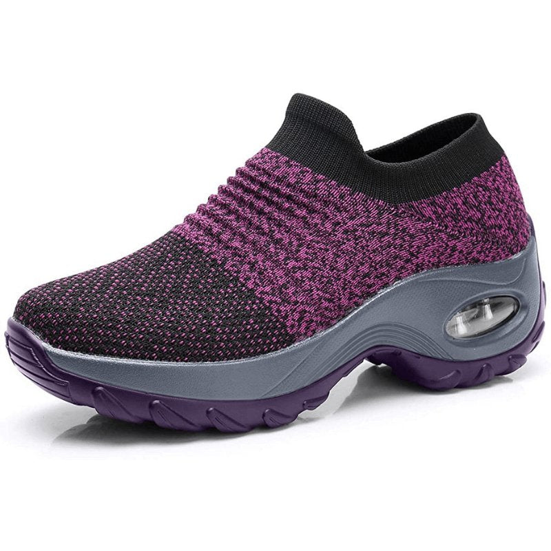 Women's Sneakers Slip On Platform Walking Style