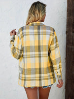 Load image into Gallery viewer, Women's Plaid Flannel Cardigan Sweater Open Front Oversized Long Sleeve Shirt

