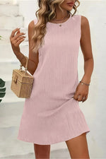 Load image into Gallery viewer, Women's Mini Dress Sleeveless A-Line Evening Style
