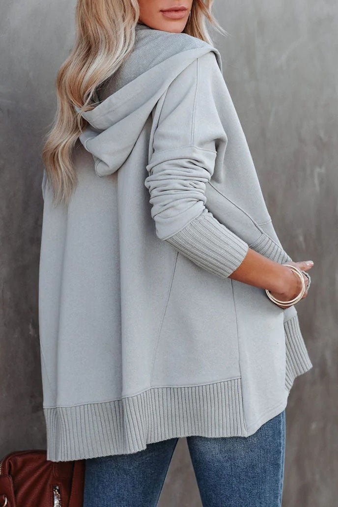 Women's Hoodies Relaxed Tunic Length Drawstring Pullover Sweatshirt Style